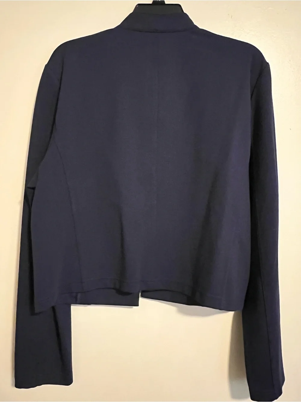 Michael Kors Navy Double-Breasted Gold-Button Blazer